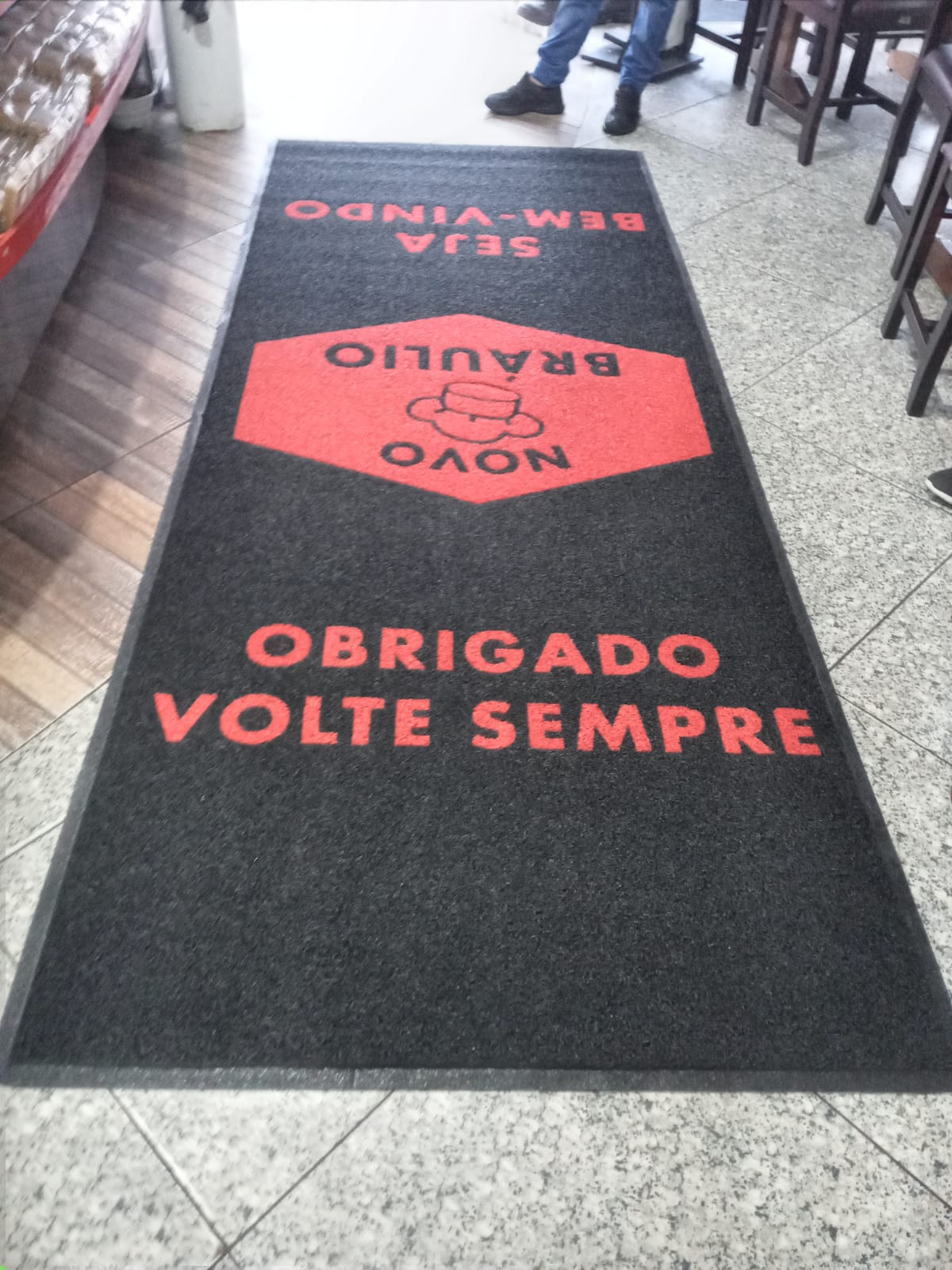 Tapete personalizado Novo Bráulio