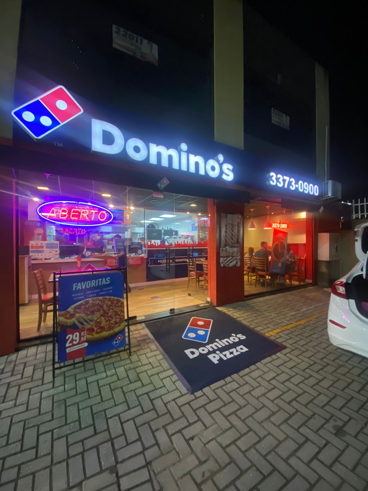 Tapete personalizado Domino's Pizza