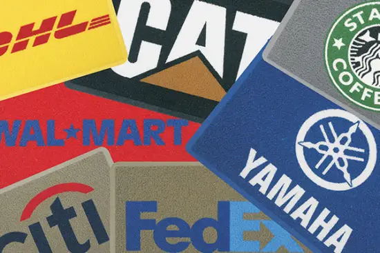 Tapete personalizado com logo de empresas